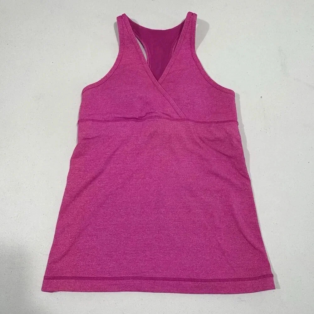 lululemon athletica Pink Tank Top
